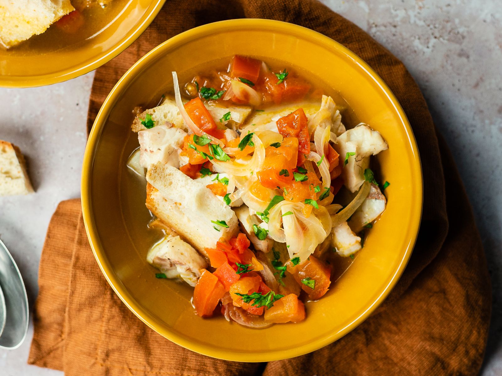 Sopa de Corvina