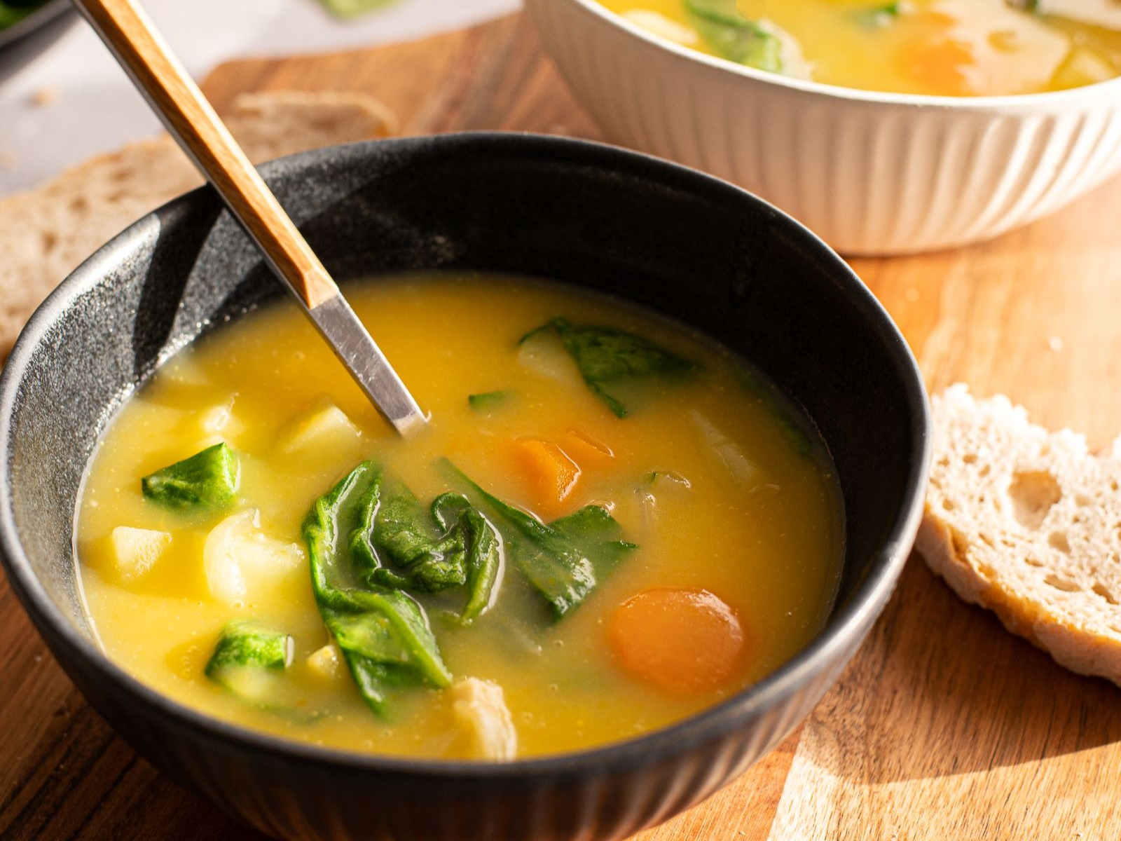 Sopa de espinafres