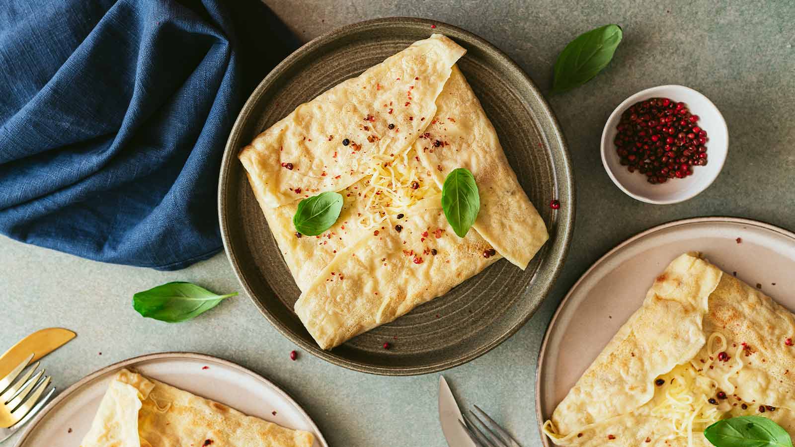 Crepes De Camarão