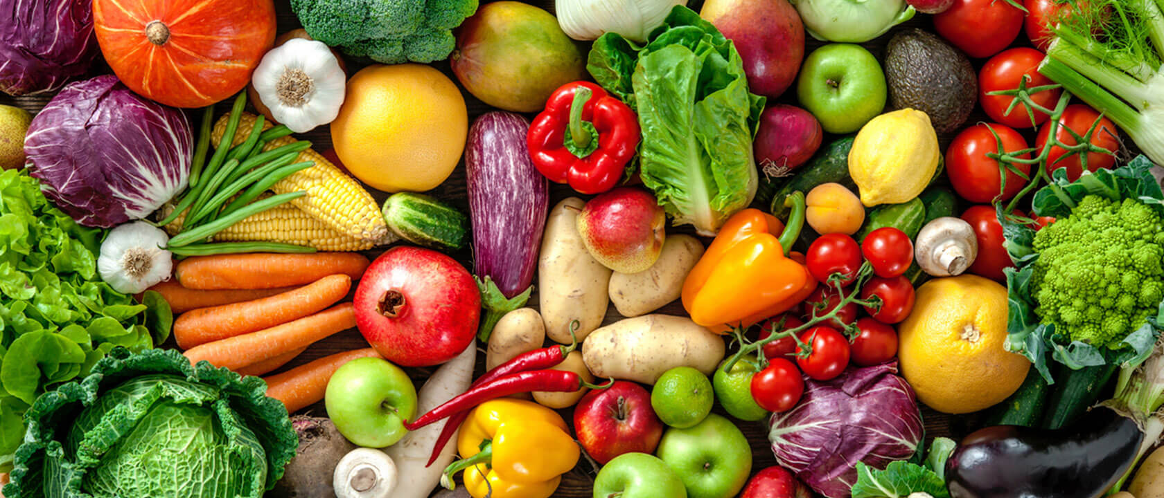 Fruta e legumes da época