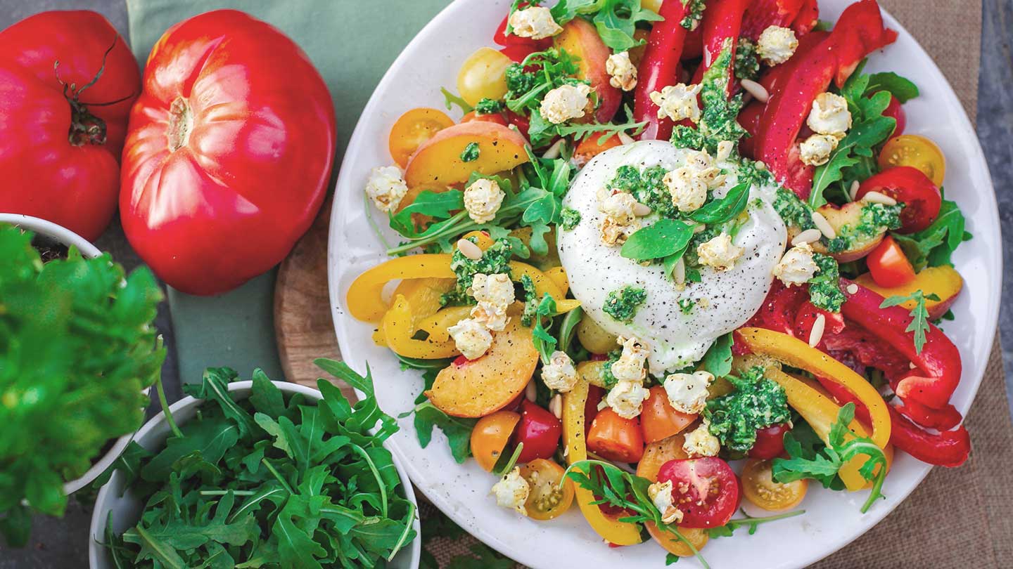 Salada de pimentos