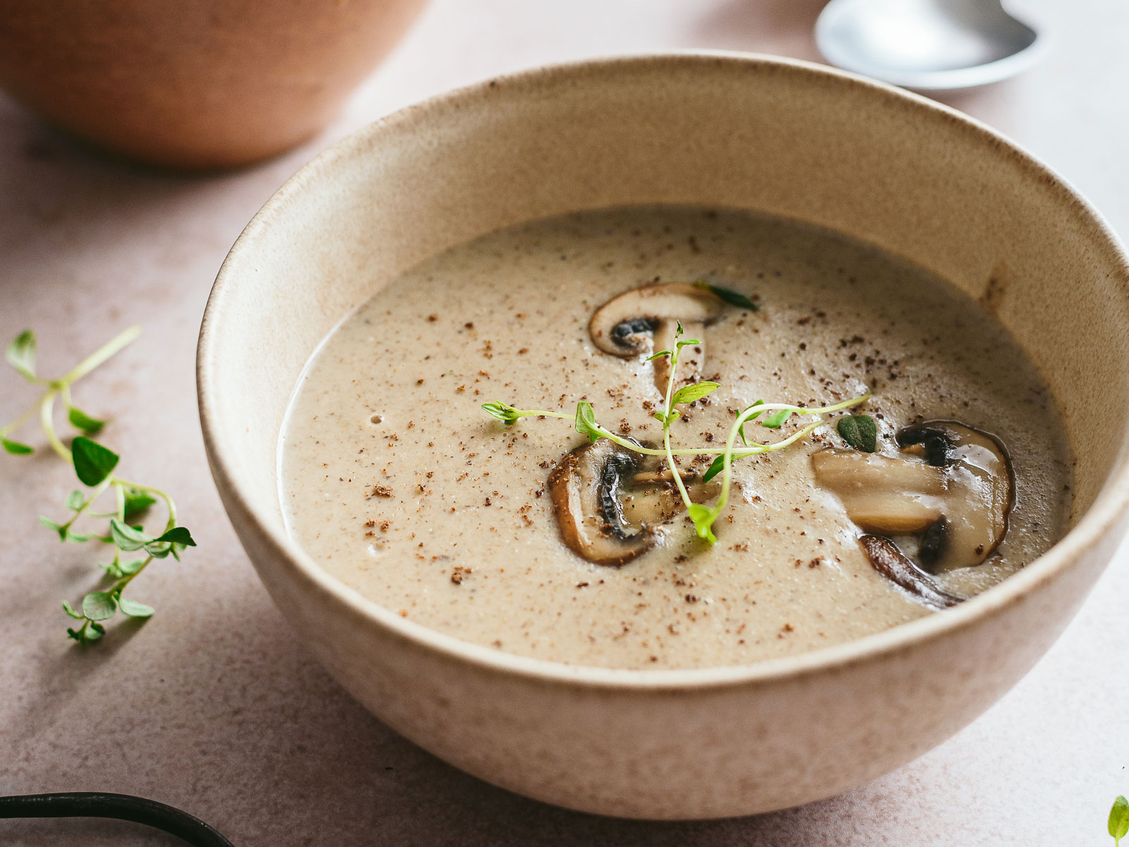 Sopa de Cogumelos